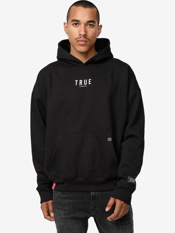 trueprodigy Sweatshirt 'Quinn' in Schwarz: predná strana