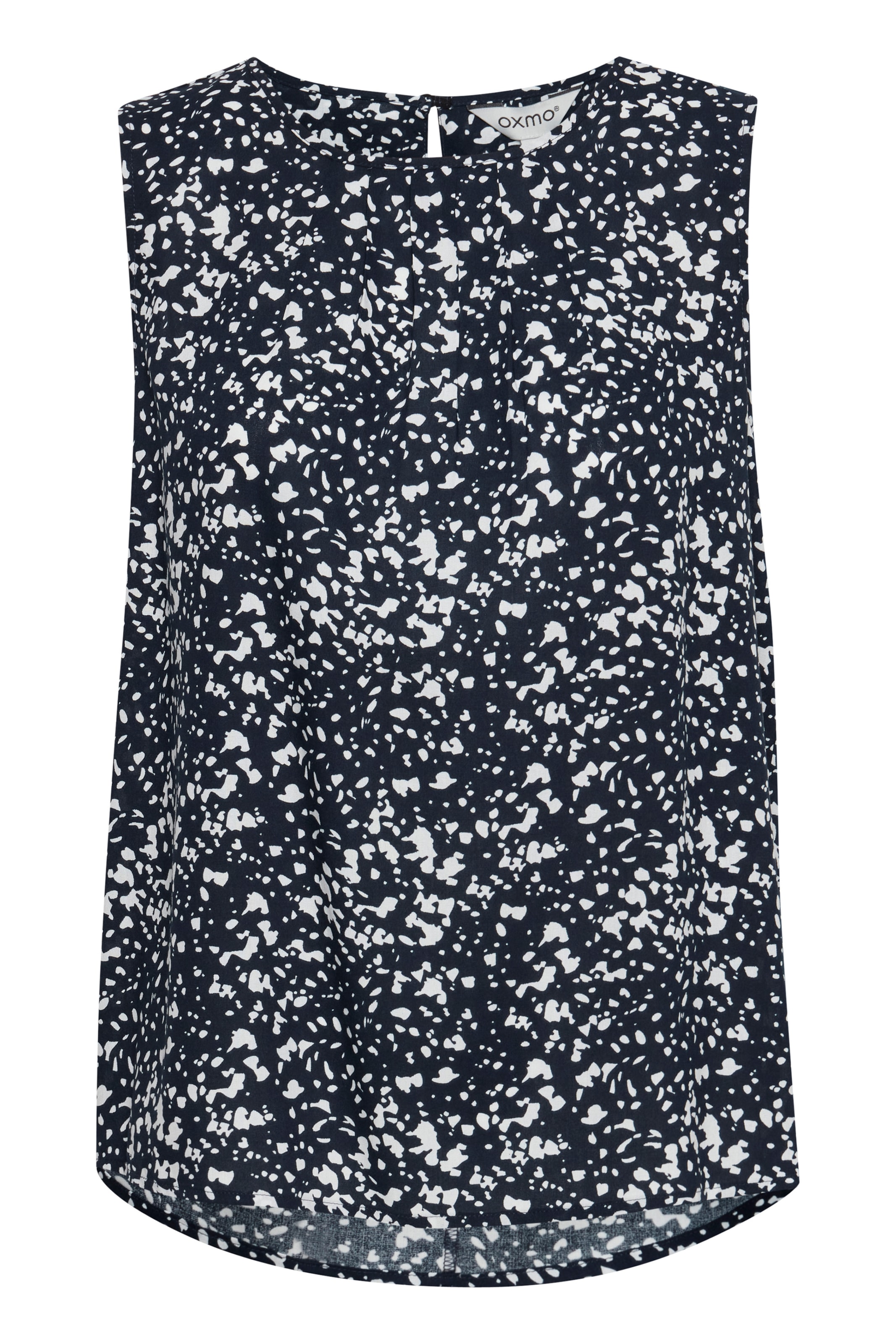 Oxmo Top 'Esja' in Zwart: voorkant