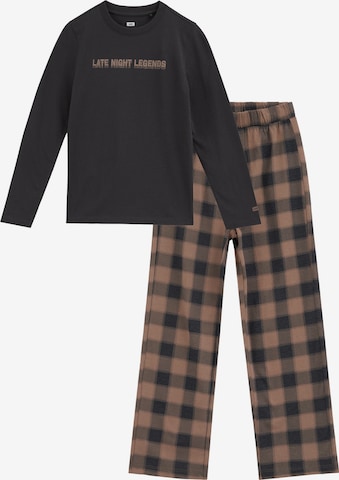 WE Fashion Yöpuku värissä harmaa: etupuoli