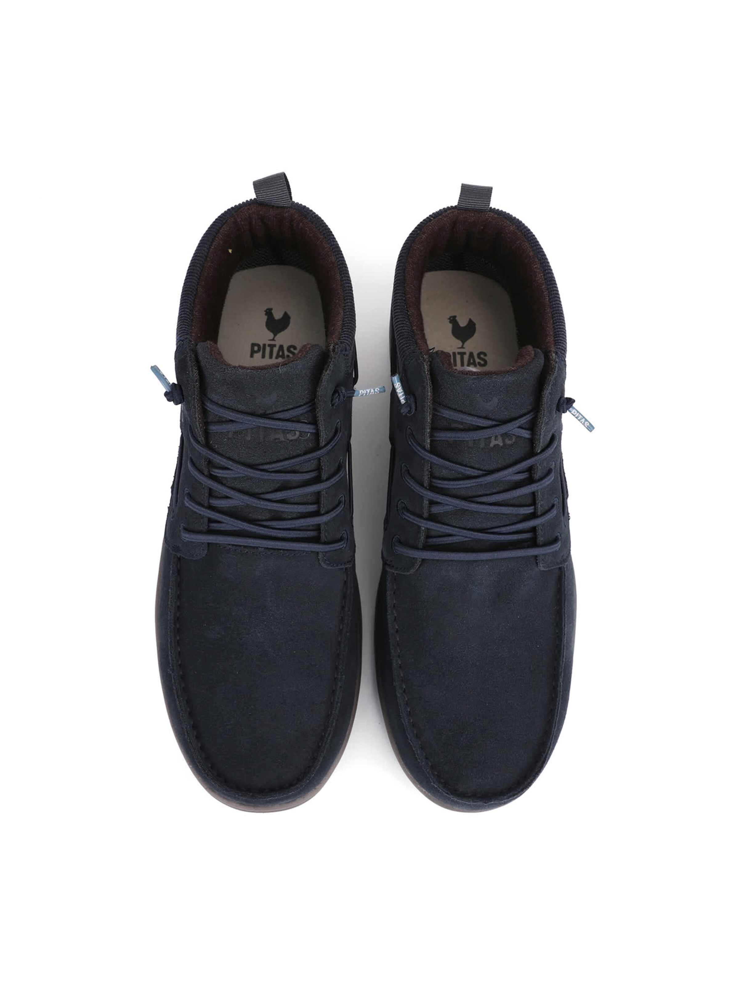 Walk In Pitas Lace-up boots 'KentT II' in Blue: top