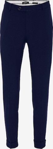 Antioch Štandardný strih Chino nohavice - Modrá: predná strana