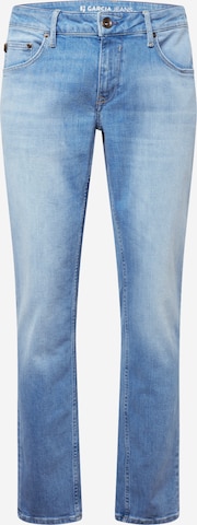 GARCIA Slimfit Jeans 'Russ' in Blauw: voorkant