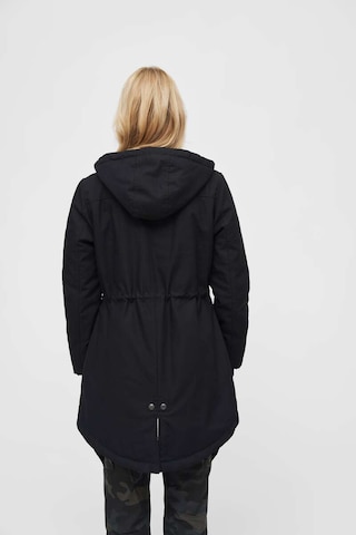 Brandit Between-seasons parka 'Marsh Lake' in Black