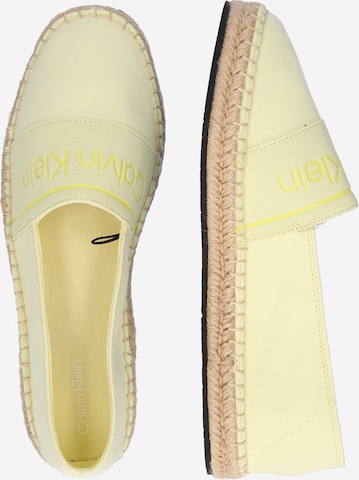 Espadrilles Calvin Klein en jaune