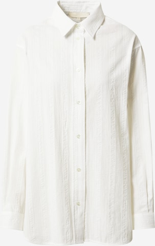 Vanessa Bruno Blouse 'HELIANNE' in Wit: voorkant