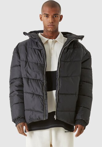 9N1M SENSE Winter Jacket in Black: front