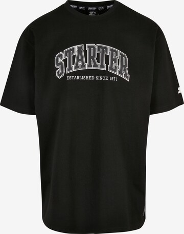 Starter Black Label T-shirt i svart: framsida