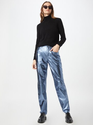 IRO Regular Trousers 'RIEDER' in Blue