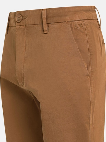 Regular Pantalon chino SUN68 en marron