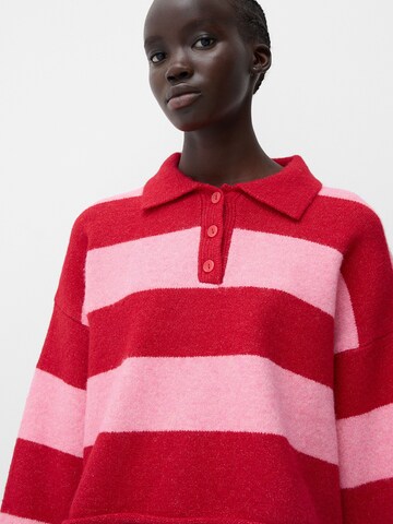 Bershka Sweater in Red