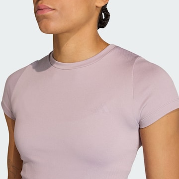 T-shirt fonctionnel 'Essentials' ADIDAS PERFORMANCE en violet