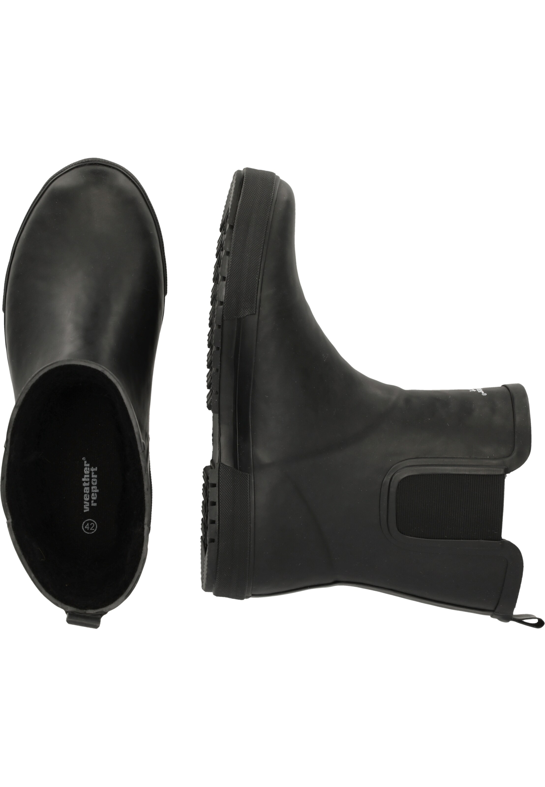 Weather Report Rubber Boots 'Erickson' in Black
