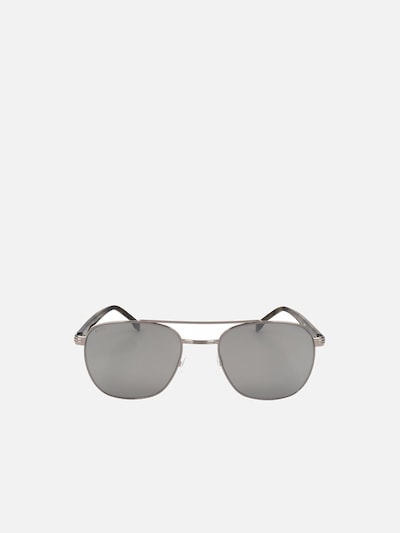 HUGO BOSS Zonnebril 'Hugo Boss BOSS 1723/S Gold black 2 56/20/150 MAN Sunglasses' in 56 in de kleur Grijs, Productweergave