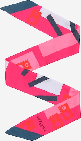 Sciarpa 'Soundwave' di EMBLEMM in rosa: frontale