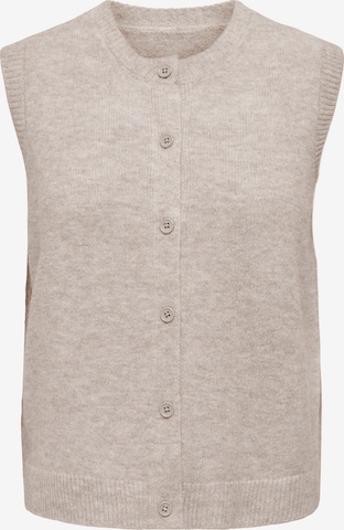 ONLY - Chaleco de punto 'ONLOLIVIA' en beige: frente