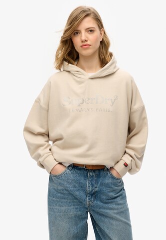 Superdry Sweatshirt in Grey: front