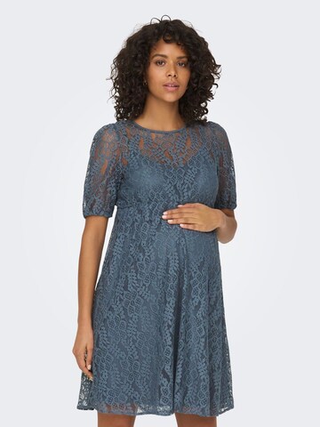 Only Maternity Jurk in Blauw: voorkant