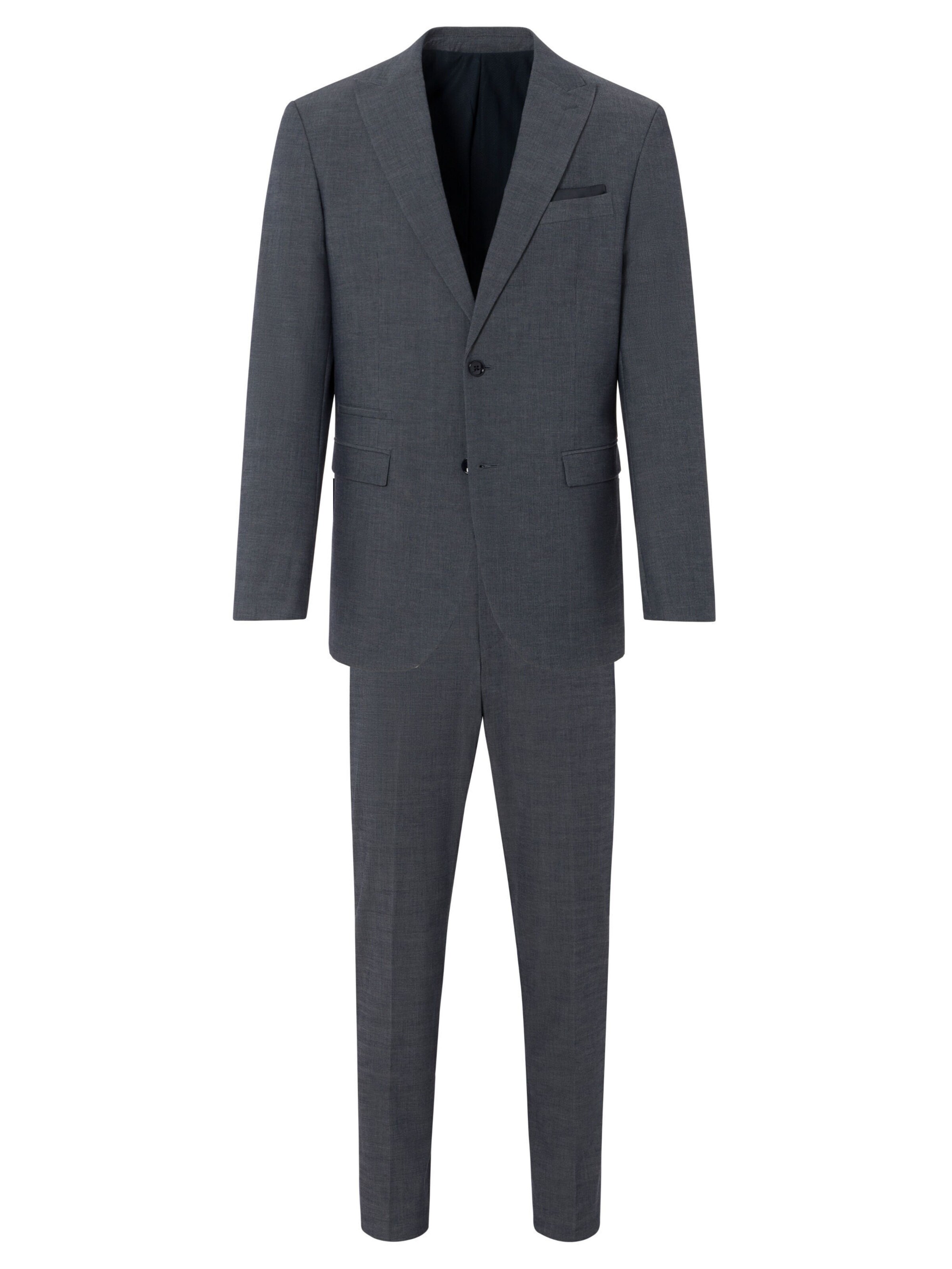 Coupe slim Costume Thomas Goodwin en bleu : devant