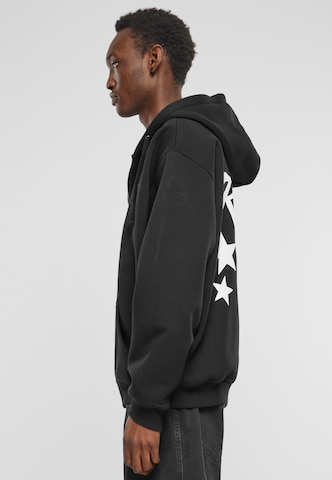 Karl Kani Zip-Up Hoodie in Black