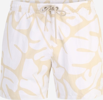 BOSS Black Zwemshorts 'Bari' in Beige: voorkant