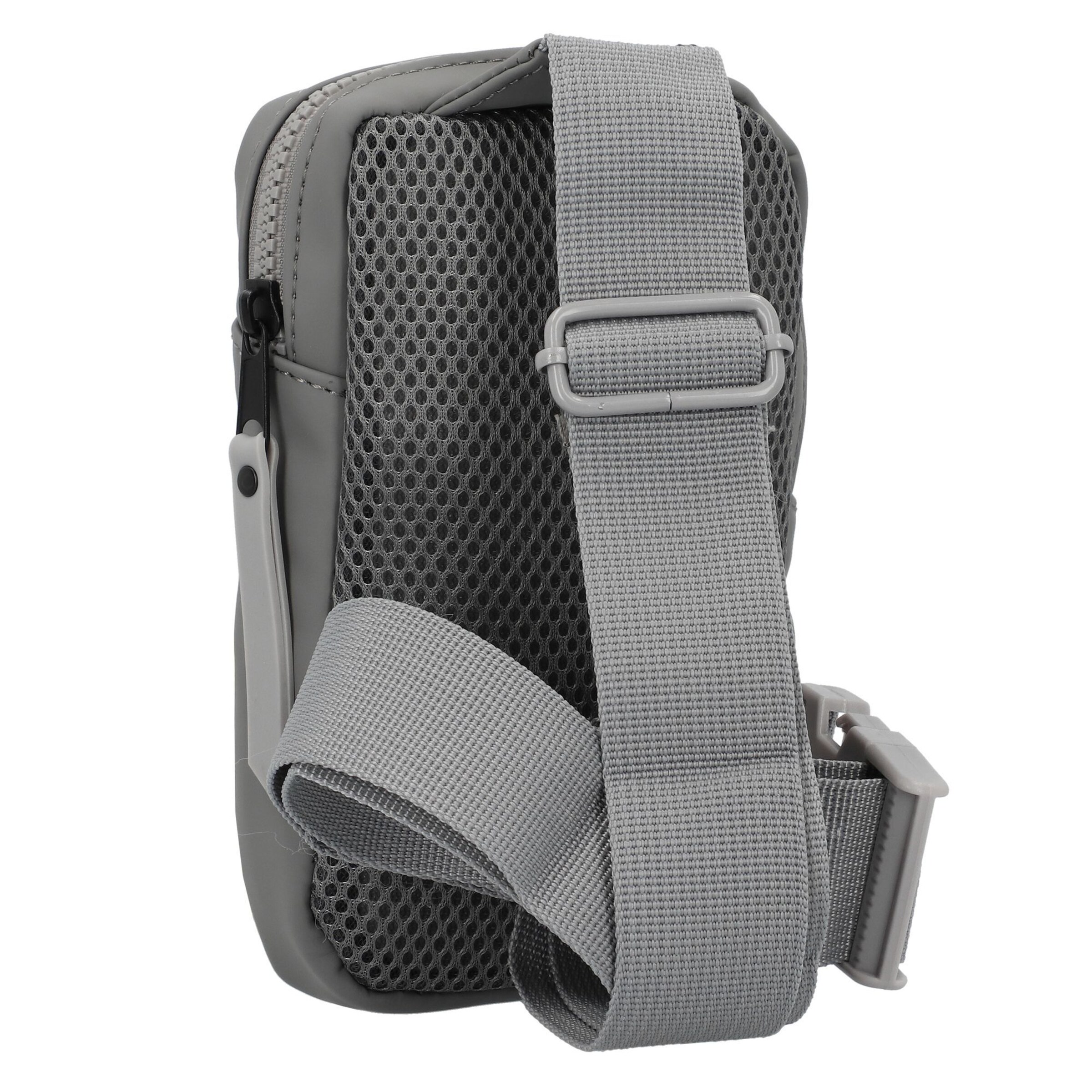 Borsa a tracolla di Polestream (STRZ) in grigio