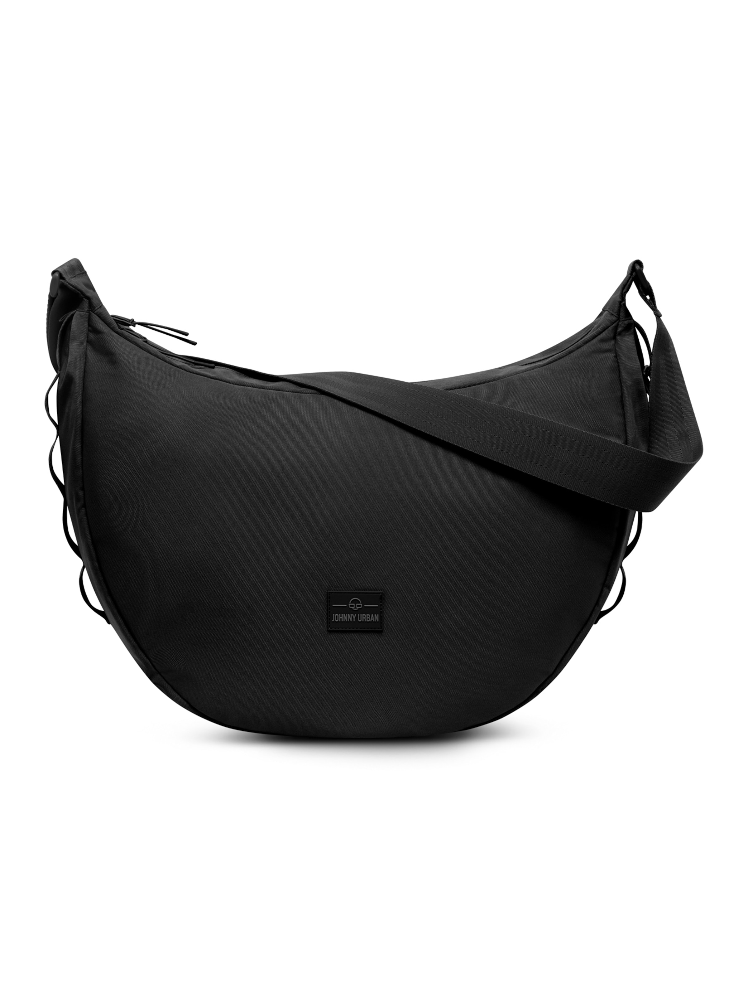 Borsa a tracolla 'Ally XL' di Johnny Urban in nero: frontale