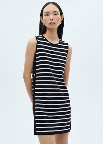 MANGO Kleid 'Linda-H' in Schwarz: Vorderseite