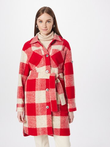 Cappotto di mezza stagione di Frieda & Freddies NY in rosso: frontale