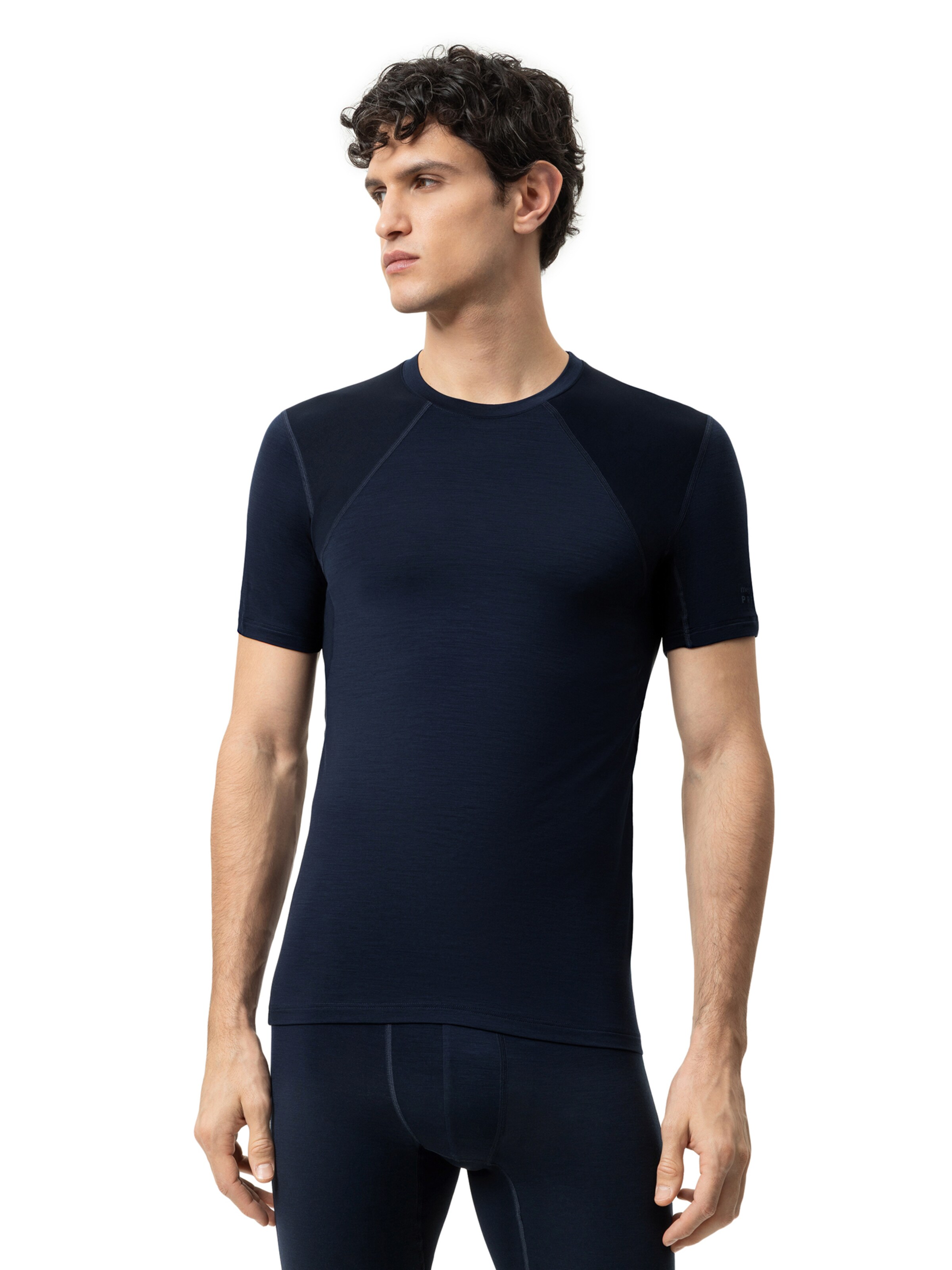 T-Shirt fonctionnel ' PRFRMNC+ ' Mey en bleu : devant