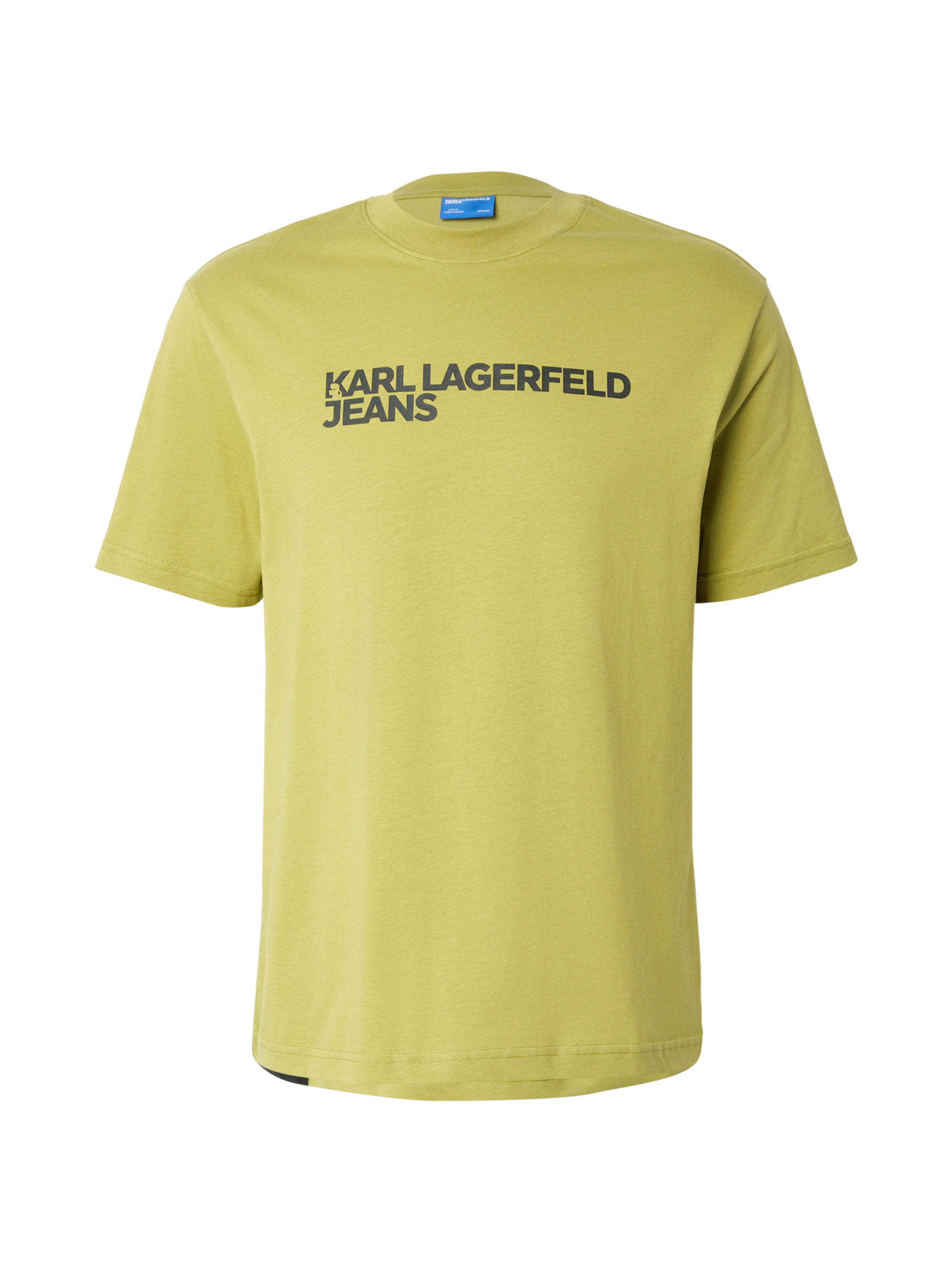 KARL LAGERFELD JEANS Särk 'Essential', värv roheline: eest vaates