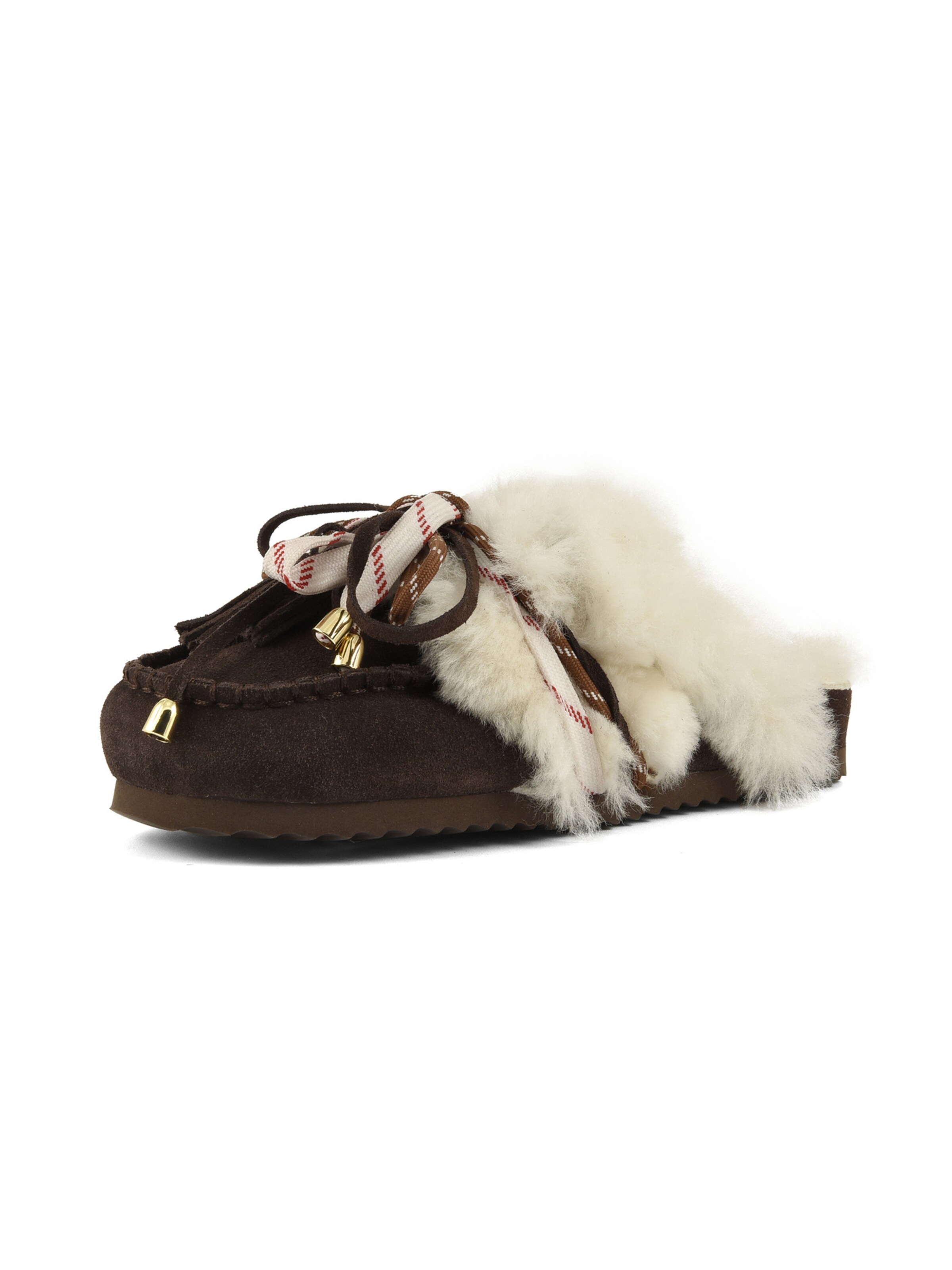 Zoccoletto di COLORS OF CALIFORNIA in marrone: frontale