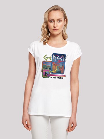 F4NT4STIC Shirt in Wit: voorkant