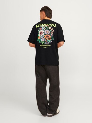 T-Shirt 'Pixel Paradise' JACK & JONES en noir