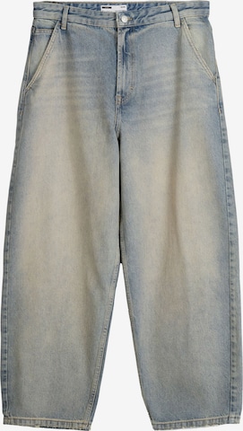 Wide leg Jeans di Bershka in blu: frontale
