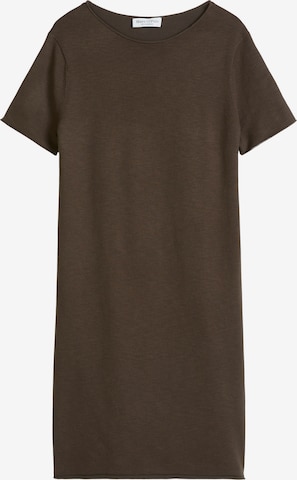 Robes en maille Marc O'Polo en marron : devant