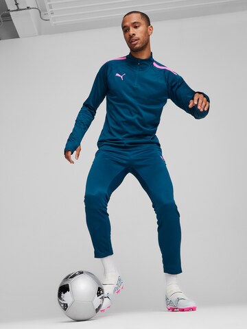 PUMA Sports sweatshirt 'TeamLiga' in Blue