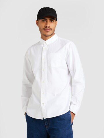 GAP Regular fit Srajca | bela barva: sprednja stran