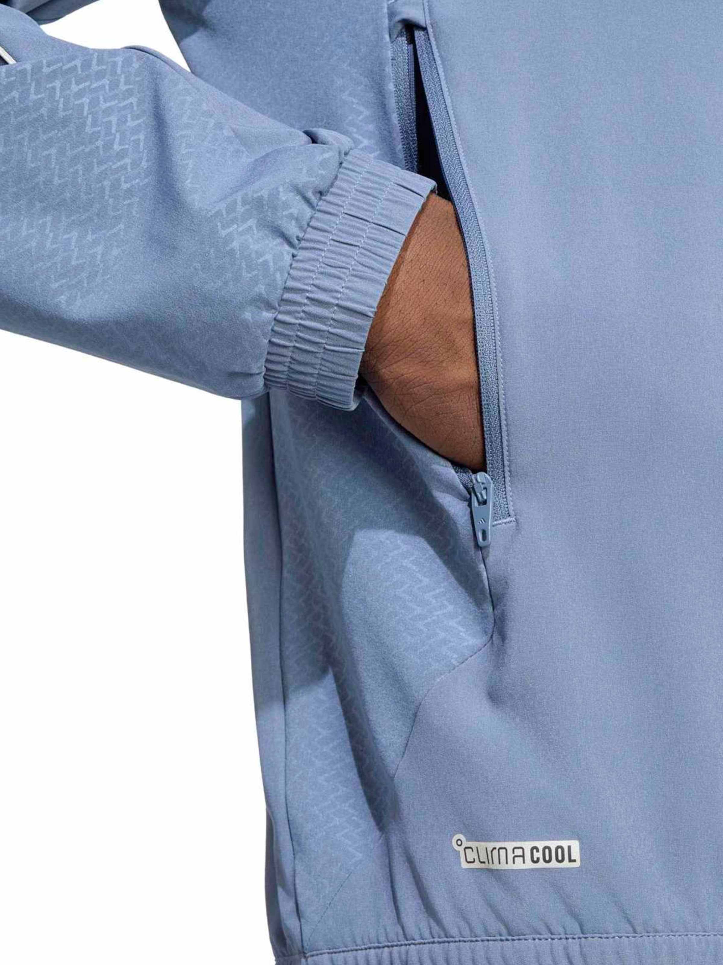 ADIDAS PERFORMANCE Trainingsjacke 'TECH APP' in Blau