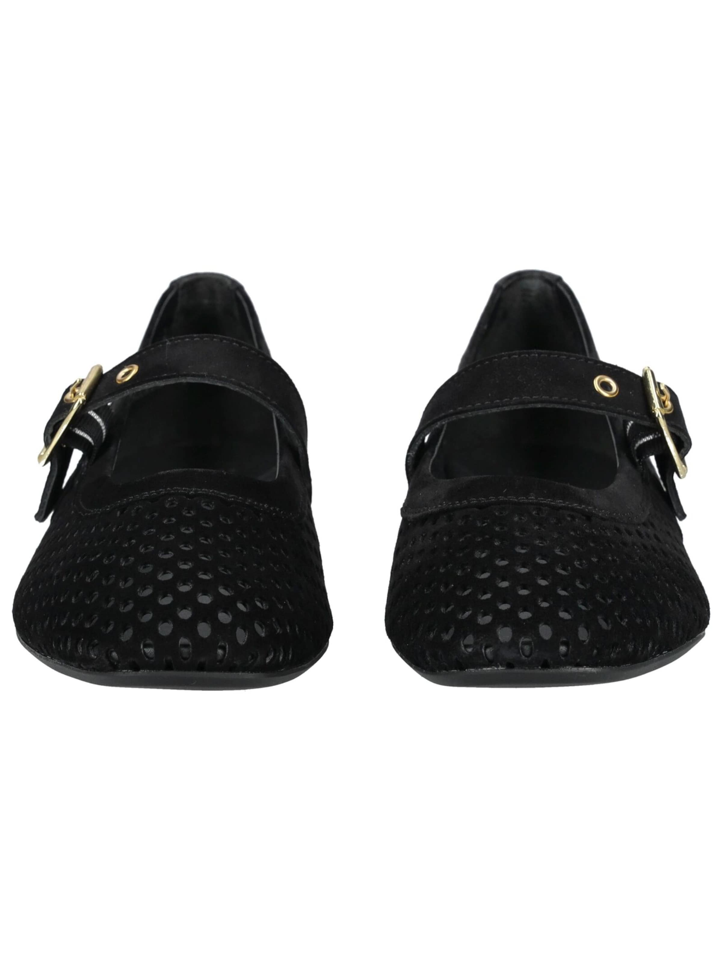 Ballerines à lanières Paul Green en noir