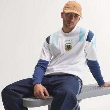 ADIDAS PERFORMANCE Λειτουργικό μπλουζάκι 'Argentinien EQT' σε λευκό