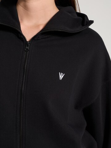 NOWIHT Sweatjacke 'Sabine'‌ in Schwarz