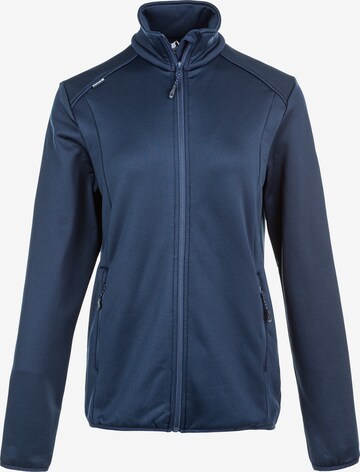 Whistler Functionele fleece jas 'Zensa' in Blauw: voorkant