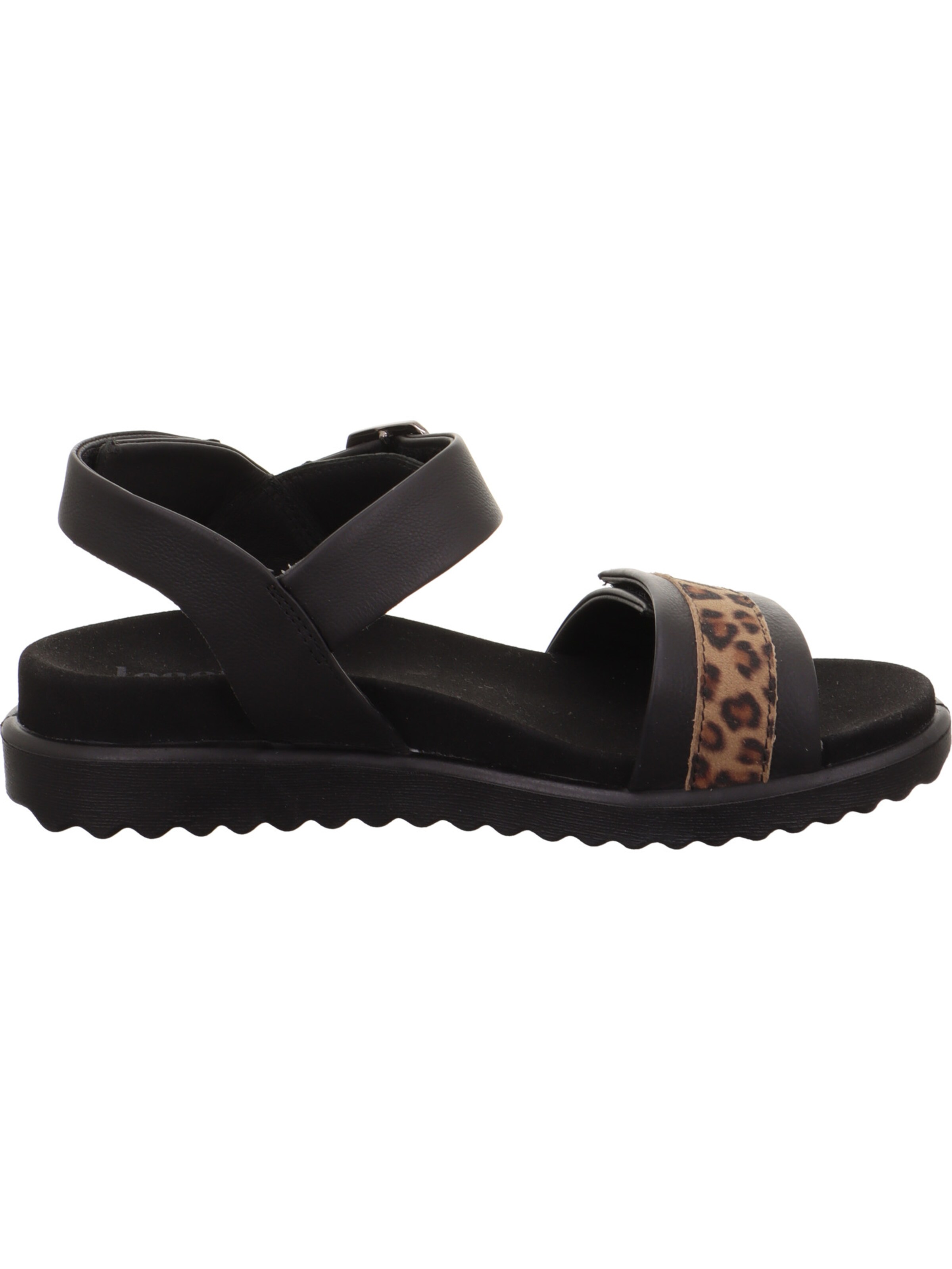 Legero Strap Sandals 'Move' in Black