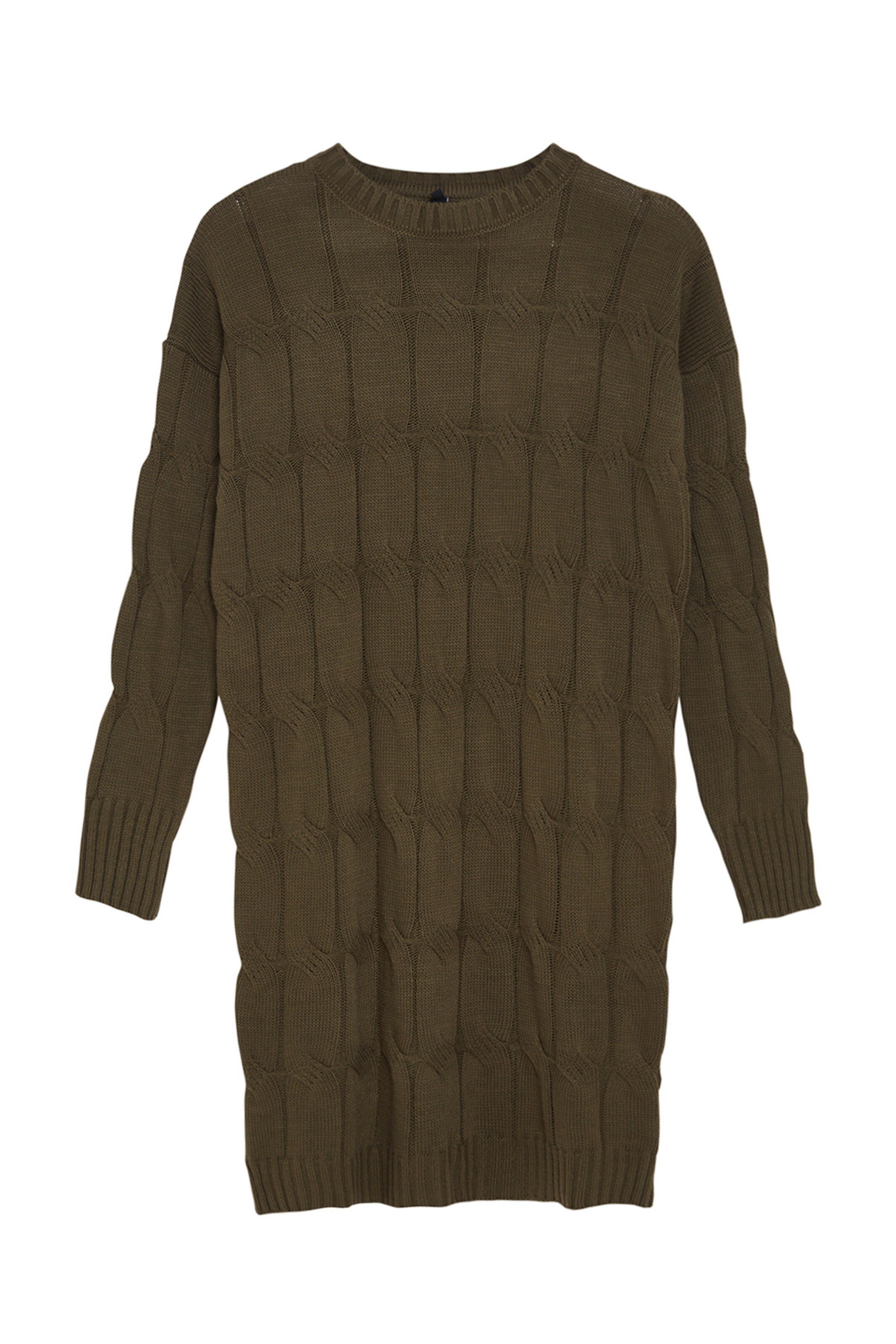 Trendyol Knit dress in Green: front