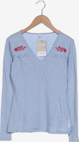 Blutsgeschwister Langarmshirt XS in Blau: predná strana