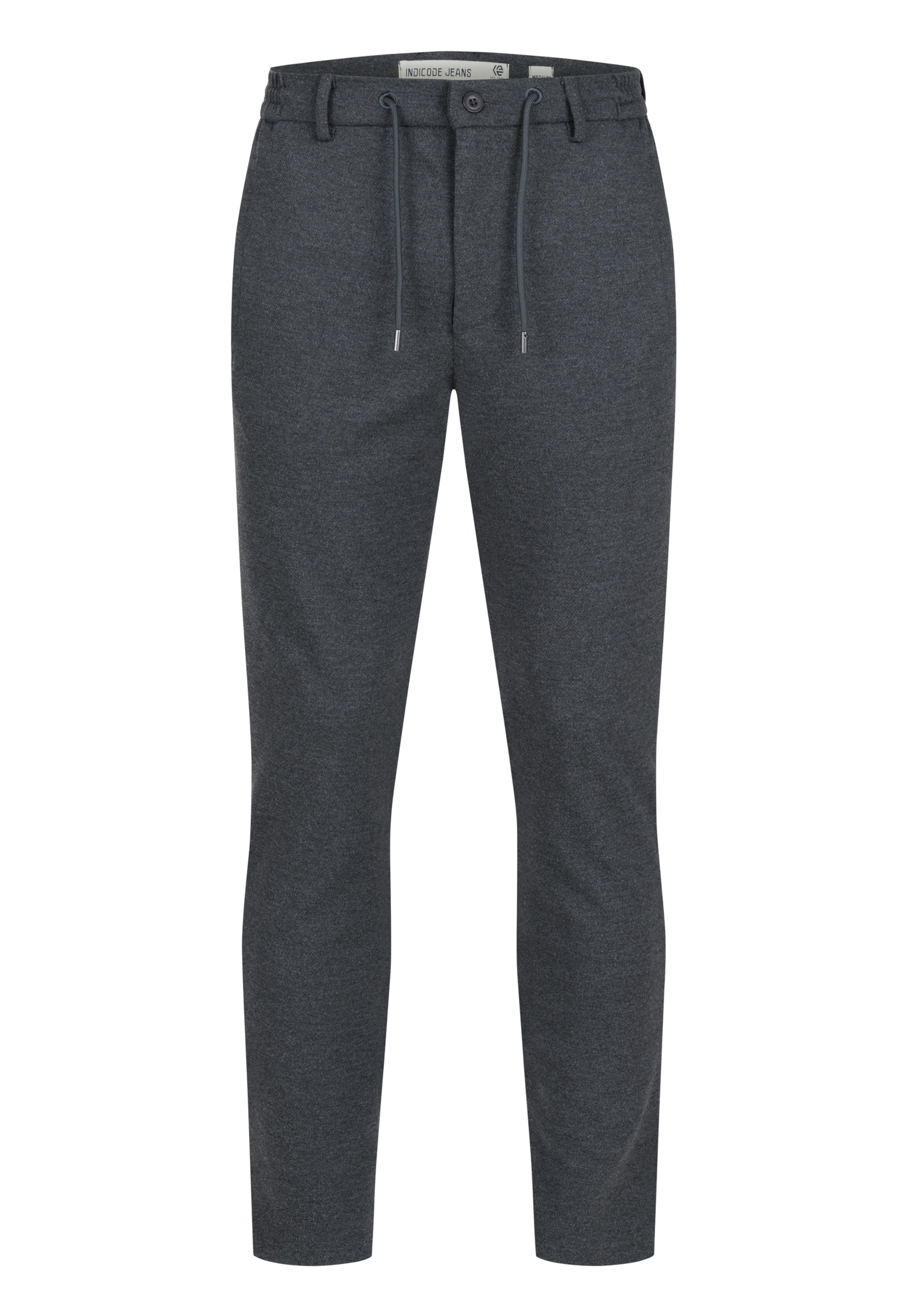 Pantalon chino ' Nezzo' INDICODE JEANS en gris : devant