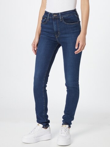 LEVI'S ® Skinny Jeans '721 High Rise Skinny' in Blue: front