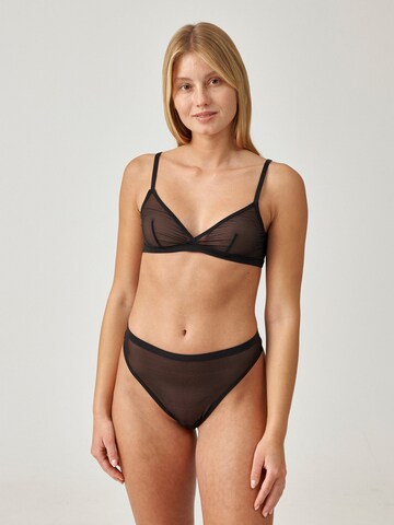 SNOCKS BH in Schwarz: Vorderseite