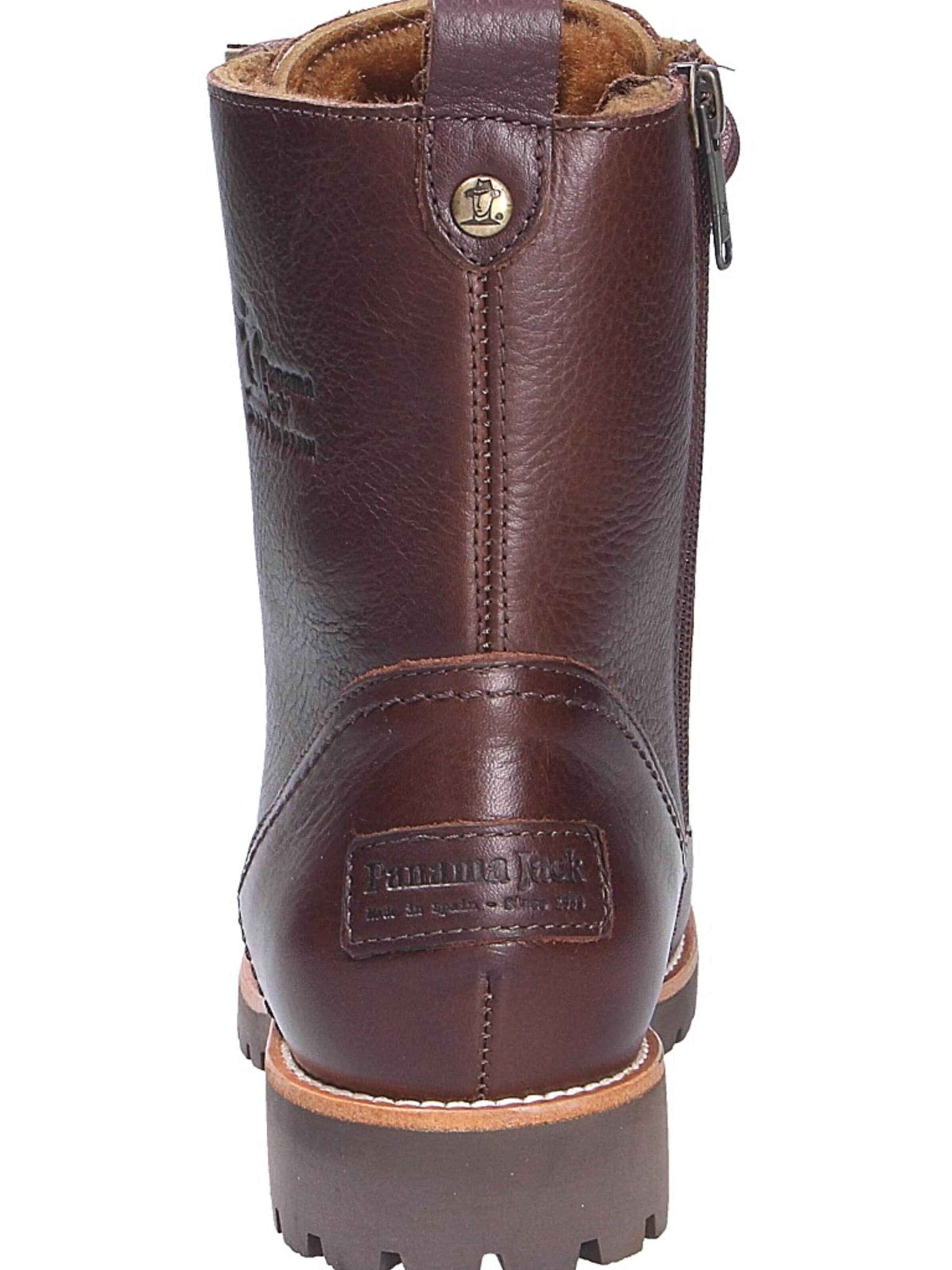 PANAMA JACK Lace-Up Boots 'FARA' in Brown