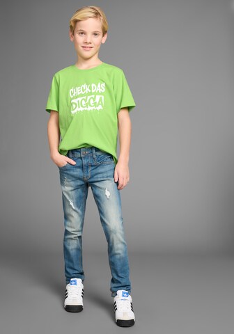 Kidsworld T-Shirt in Grün